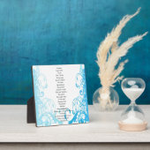 ジョイの誕生詩 フォトプラーク (インサイチュ)