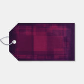 ジョイはっきりしたパープルチョーククリスマスホリデーギフトラベル ギフトタグ (裏面横)