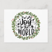 ジョイへワールドウォーターカラーリース シーズンポストカード (正面)