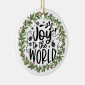 ジョイへワールドウォーターカラーリース セラミックオーナメント (右)