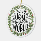 ジョイへワールドウォーターカラーリース セラミックオーナメント (左)