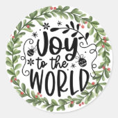 ジョイへワールドウォーターカラーリース ラウンドシール (正面)