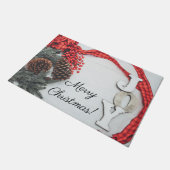 ジョイアンドリボンホリデーコレクション ドアマット (アングル)