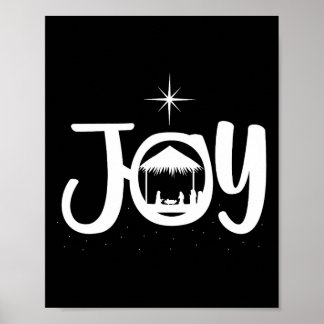 ジョイイエス出生シーンクールクリスマスアパレル ポスター