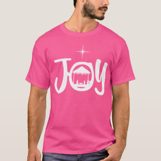 ジョイイエス出生シーンクールクリスマスアパレル Tシャツ