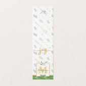 ジョイウォーターカラーモノグラム折り畳み写真ギフトラベル (外部フラット)