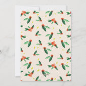 ジョイウッドランドボタニカルクリスマスホリデーカード シーズンカード (裏面)