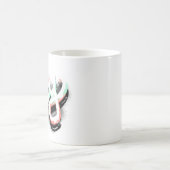 ジョイエアブラシ通りアートネオンハンドレタリング コーヒーマグカップ (中央)