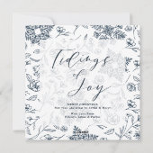 ジョイエレガントウォーター色冬葉リース写真 シーズンカード (裏面)