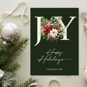 ジョイエレガントクリスマスリース写真 シーズンカード