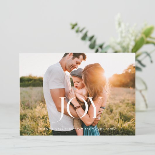 ジョイエレガントスタイリッシュ感動的写真 シーズンカード (スタンド正面)