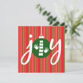 ジョイカイロプラクティックフラットホリデークリスマスカード シーズンカード (スタンド正面)