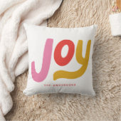 ジョイカラフルモダンホリデイ クッション (ブランケット)