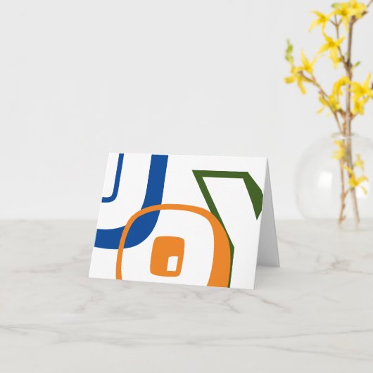 ジョイカード カード (黄色い花)