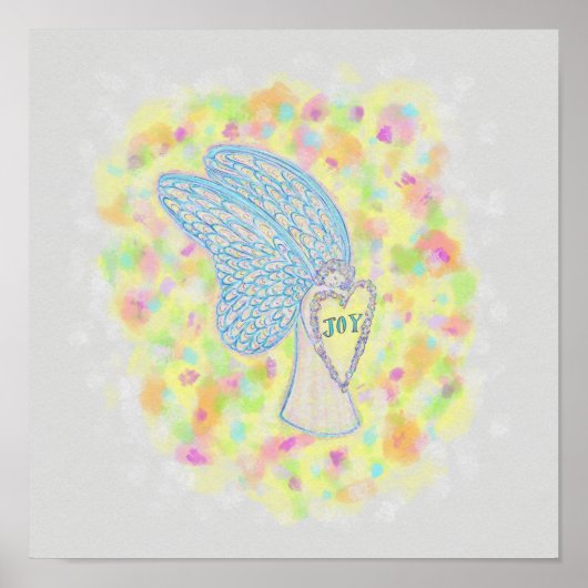 ジョイガーディアンエンジェルアートプリントポスター ポスター (正面)