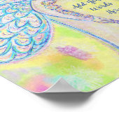 ジョイガーディアンエンジェルアートプリントポスター ポスター (角)