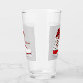 ジョイクリスマスアイススケートのピントソーダガラス器ガラス タンブラーグラス (右)