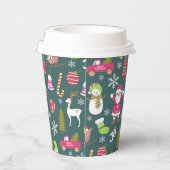 ジョイクリスマスグリーン 紙コップ (右)