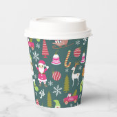 ジョイクリスマスグリーン 紙コップ (正面)