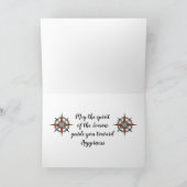 ジョイクリスマスコンパスバラ カード (内部)