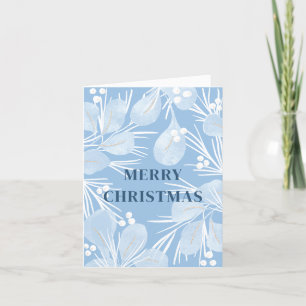 ジョイクリスマスデザインブルー シーズンカード