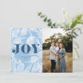 ジョイクリスマスデザインブルー シーズンカード (スタンド正面)