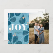 ジョイクリスマスデザイン シーズンポストカード (正面/裏面)
