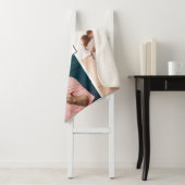 ジョイクリスマスファミリーフォトコラージュクリスマス シェルパブランケット (インサイチュ)