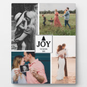 ジョイクリスマスファミリーフォトコラージュクリスマス  フォトプラーク (正面)