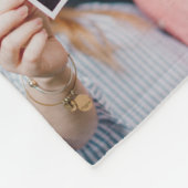 ジョイクリスマスファミリーフォトコラージュクリスマス フリースブランケット (角)