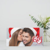 ジョイクリスマスホリデーフォトカード シーズンカード (スタンド正面)