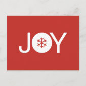 ジョイクリスマスポストカード ポストカード (正面)