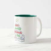 ジョイクリスマスマグデザインノールホリデー応援 ツートーンマグカップ (正面右)