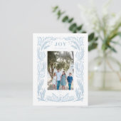 ジョイクリスマスリース写真 ポストカード (スタンド正面)