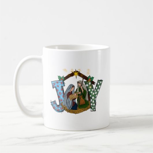 ジョイクリスマス出生 コーヒーマグカップ (左)