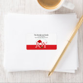 ジョイクリスマス差出人住所 ラベル (インサイチュ)