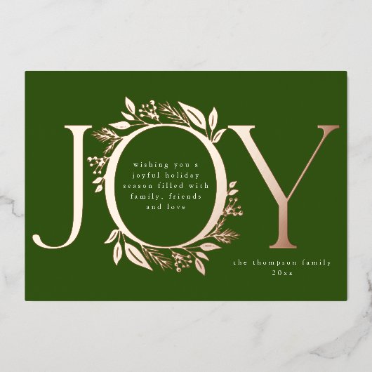 ジョイグリーンバラ金ゴールドパインベリーリース写真 箔シーズンカード (正面)