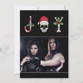 ジョイゴシックのクリスマスフォトホリデーカード シーズンカード