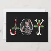 ジョイゴシックのクリスマスワンフォトホリデーカード シーズンカード (正面)