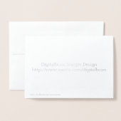 ジョイゴールドフォイルスタークリスマスカード 箔カード (裏面封筒付き)