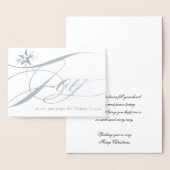 ジョイゴールドフォイルスタークリスマスカード 箔カード (ディスプレー)