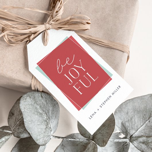 ジョイシンメトリホリデー ギフトタグ