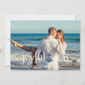 ジョイシーズビーチ航海のクリスマス シーズンカード (正面)