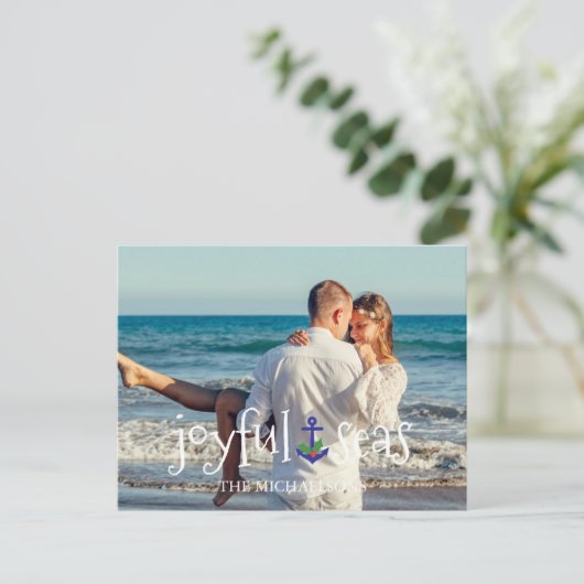 ジョイシーズビーチ航海のクリスマス シーズンポストカード (スタンド正面)