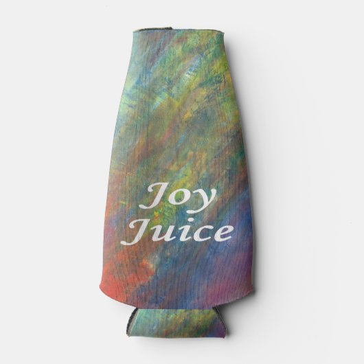 ジョイジュース |大人のアルコール飲料ユーモアのスクリプト ボトルクーラー (正面)