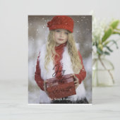 ジョイスクリプトクリスマス シーズンカード (スタンド正面)