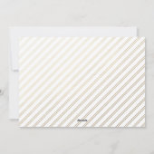 ジョイスクリプトホイルフェイククリスマスホリデーカード シーズンカード (裏面)