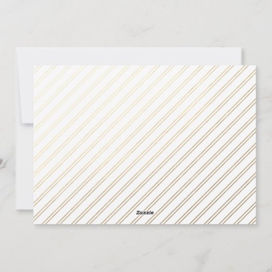 ジョイスクリプトホイルフェイククリスマスホリデーカード シーズンカード (裏面)