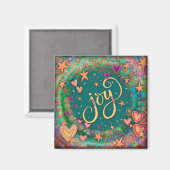 ジョイスターズかわいらしハートインスピレーション マグネット (正面/裏面)