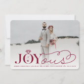 ジョイスダイヤモンドリングや輪モノグラムクラシック結婚ズ シーズンカード (正面)